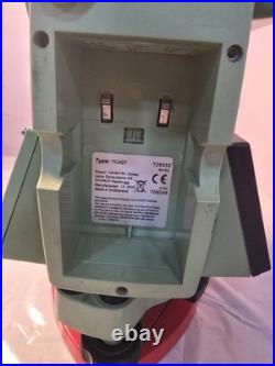 LEICA GEOSYSTEMS Total Stations WITH CASE TC407 FOR PARTS NOT WORKING