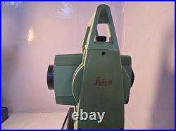 LEICA GEOSYSTEMS Total Stations WITH CASE TC407 FOR PARTS NOT WORKING