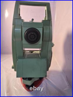 LEICA GEOSYSTEMS Total Stations WITH CASE TC407 FOR PARTS NOT WORKING