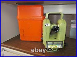 LEICA HEERBRUGG THEOMAT THEODITE SURVEY EQUIPMENT, Total Station