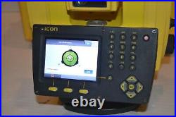 LEICA ICON iCR62 ROBOTIC TOTAL STATION R1000 PIN POINT 60 BLUETOOTH