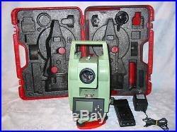 Leica Tc307 Total Station For Surveying 1 Month Warranty Excellent Condition