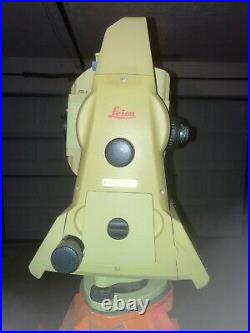 LEICA TCA1100 TOTAL STATION WITH CASE, MEMORY CARD, BATTERY And CHARGER
