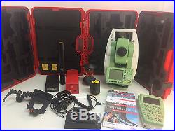 Leica Tcp1201 1 Complete Robotic Total Station For Surveying One Month Warranty