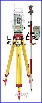 Leica Tcp1202 One-man Robotic Surveying Total Station, Sokkia, Trimble, Topcon