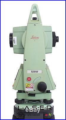 Leica Tcr703 Prismless Surveying Total Station, Topcon, Trimble, Nikon, Sokkia