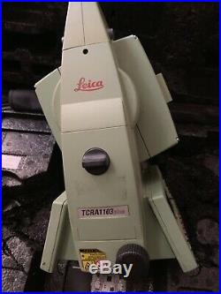 LEICA TCRA1103 PLUS TOTAL STATION WithCASE Art# 667783 2.21 Software Reflectorless