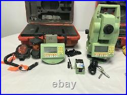 LEICA TCRA1105 PLUS motorized Robotic Total Station with RCS1100 Controller