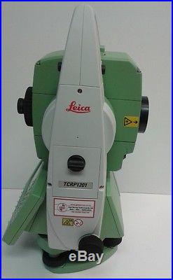Leica Tcrp1201 R300 Robotic Reflectorless Total Station Geo Surveying Equipment