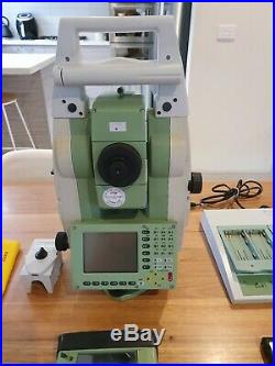 LEICA TCRP1203 3 ROBOTIC TOTAL Station, CS10 Controller & Accessories