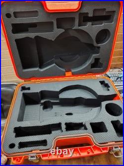 LEICA TOTAL STATION RED COLOR Hard Carrying CASE for TPS TCR300/400/700/800
