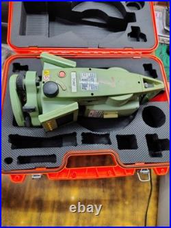 LEICA TOTAL STATION RED COLOR Hard Carrying CASE for TPS TCR300/400/700/800