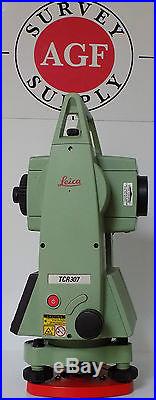 Leica Total Station Tcr307 Reflectorless Calibrated Surveying