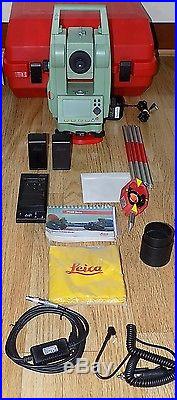 Leica Total Station Tcr407 Reflectorless Calibrated Surveying