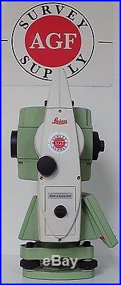 Leica Total Station Tcrm1205 R300 Calibrated Surveying