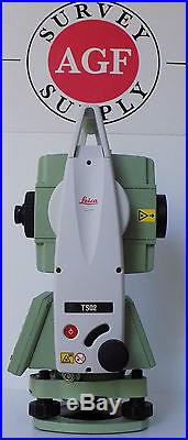 Leica Total Station Ts02 Ultra R1000 7 Calibrated Worldwide Shipping
