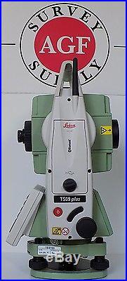 Leica Total Station Ts09 Plus R500 5 Calibrated Surveying