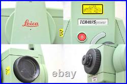LEICA TPS400 series TCR407S Power TOTAL STATION used withcase rom japan