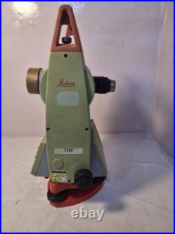 LEICA Theodolite T110 100 Series SURVEYING TOTAL STATION FOR PARTS NOT WORKING