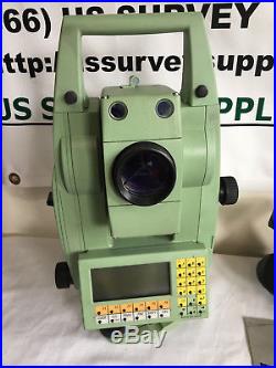 Leica 3 TCRA1103+ XR Reflectorless Robotic Total Station Complete System & WNTY