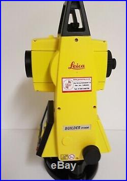 Leica Builder R100m Total Station For Surveying, Calibrated With Warrnty
