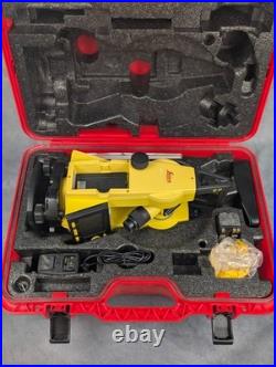 Leica Builder T200 Digital Theodolite Survey Total Station Kit Case Batteries