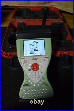 Leica Data Collector Model CS15 with CTR16 Radio For Use with GPS Total Station