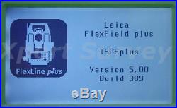 Leica FlexLine TS06 Plus 5 R500 Reflectorless Total Station TS06Plus