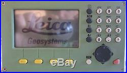 Leica FlexLine Total station Series Display Screen