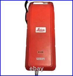 Leica GEB371 External Battery for Total Station Rechargeable Battery 13V New