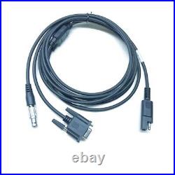 Leica GEV220/759257 data Y cable for total station TS/TM TO PC 8PIN TO DB9/F