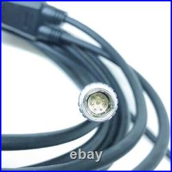 Leica GEV220/759257 data Y cable for total station TS/TM TO PC 8PIN TO DB9/F