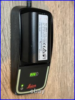 Leica GKL311 Professional Single-Bay Battery Charger + BatteryGEB221 + Plug