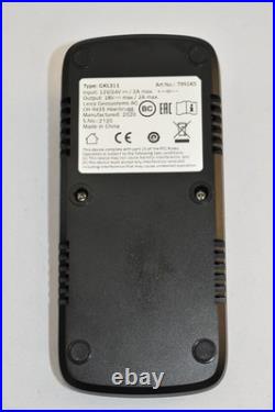 Leica GKL311 Single Bay Battery Charger with UK Wall Plug and 12V Car Adapter