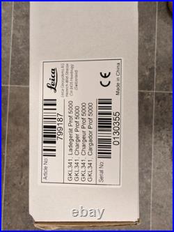Leica GKL341 Charger Dual Bay Li-Ion Charger for Leica Survey Batteries 17