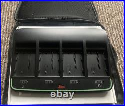 Leica GKL341 Multi-Bay Battery Charger Boxed With Manual And Carry Bag