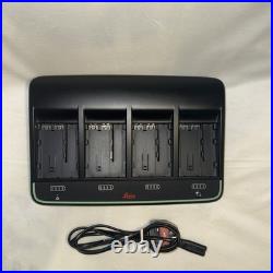 Leica GKL341 Multi-Bay Battery Charger excellent condition Leica GKL341 Multi-Bay Battery Charger excellent condition