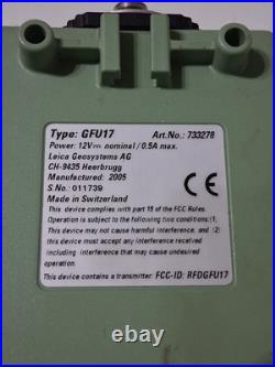 Leica GPS System 1200 (1230 Or ATX 930) Radio Modem GFU17 In Good Condition