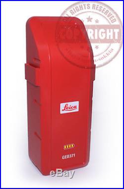 Leica Geb371 External Battery Pack, Total Station, Gps, Tps, Tcr, Surveying, Robotic