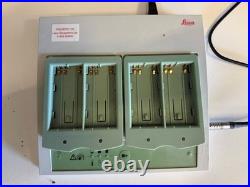 Leica Geosystems GKL221 charger And Cable Dor Charging GEB external Battery