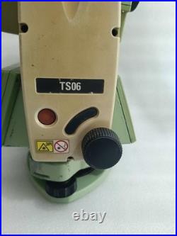 Leica Geosystems TS06-1 & Transport Power Test Case No Calibrate TS06 For