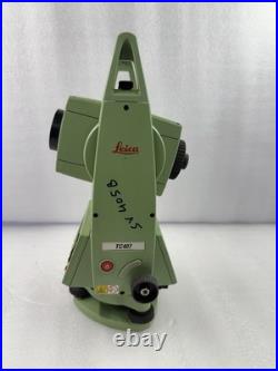 Leica Geosystems Total Station With Case Tc407 For Parts