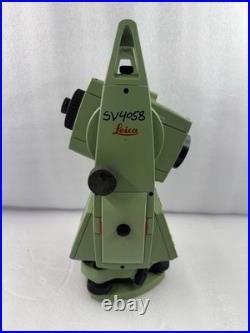 Leica Geosystems Total Station With Case Tc407 For Parts