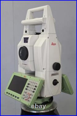 Leica MS60 1 R2000 Robotic Scanning Survey Total Station Setup CS20 Captivate