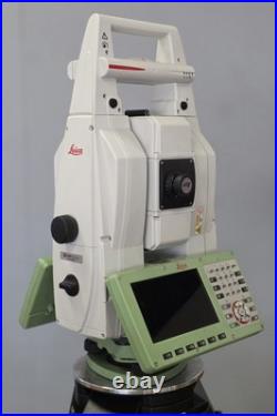 Leica MS60 1 R2000 Robotic Scanning Survey Total Station Setup CS20 Captivate