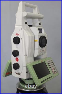 Leica MS60 1 R2000 Robotic Scanning Survey Total Station Setup CS20 Captivate