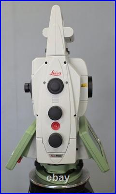 Leica MS60 1 R2000 Robotic Scanning Survey Total Station Setup CS20 Captivate