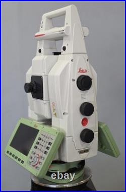 Leica MS60 1 R2000 Robotic Scanning Survey Total Station Setup CS20 Captivate