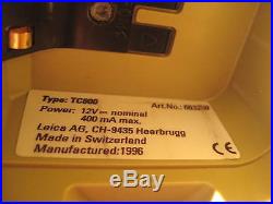 Leica Model TC800 3 Total Station WORLDWIDE SHIPPING #2