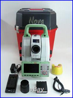 Leica Nova Ms60 1 R2000 Multistation Robotic Surveying One Month Warranty
